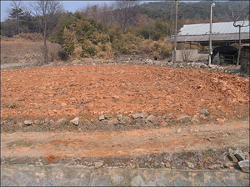 충남 서산시 고북면 초록리 29-5번지 명창 고수관 생가터 